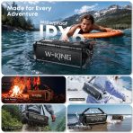 W-KING D8 Outdoor Bluetooth Speaker - 3