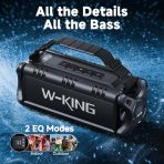 W-KING D8 Outdoor Bluetooth Speaker - 6