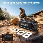 W-KING D8 Outdoor Bluetooth Speaker - 7